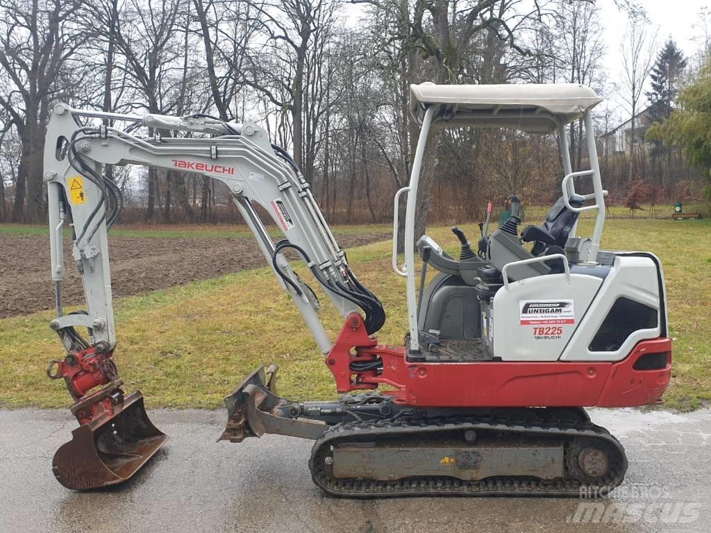 Takeuchi TB 225 Міні-екскаватори < 7т