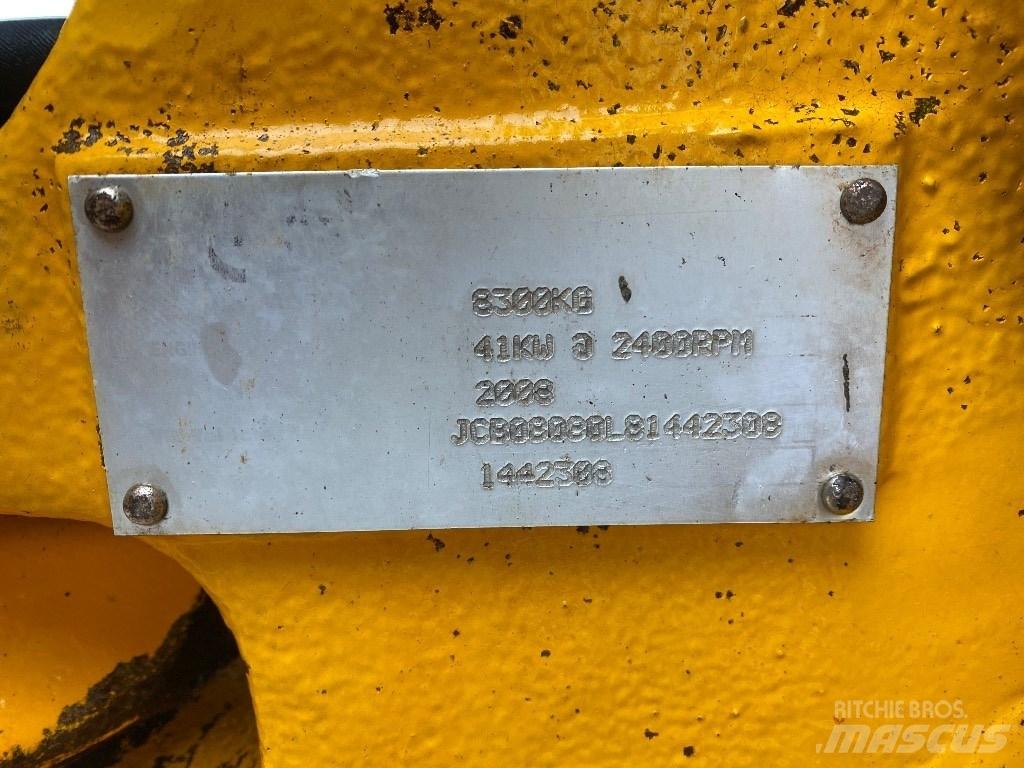 JCB 8080 Середні екскаватори 7т. - 12т.