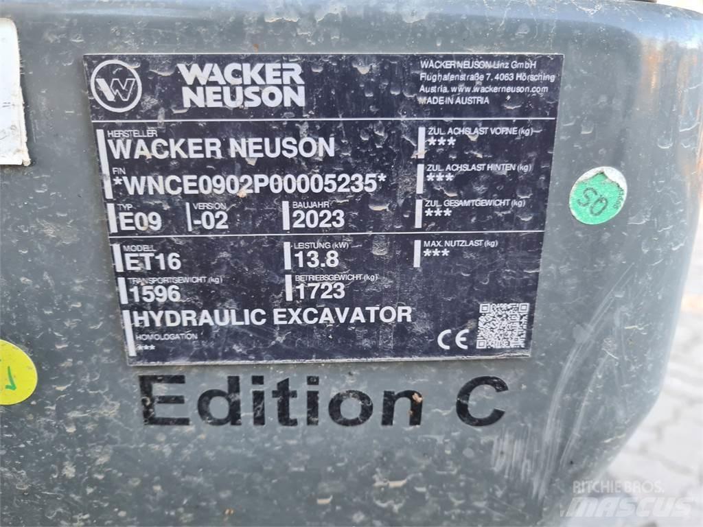 Wacker Neuson ET16 Гусеничні екскаватори