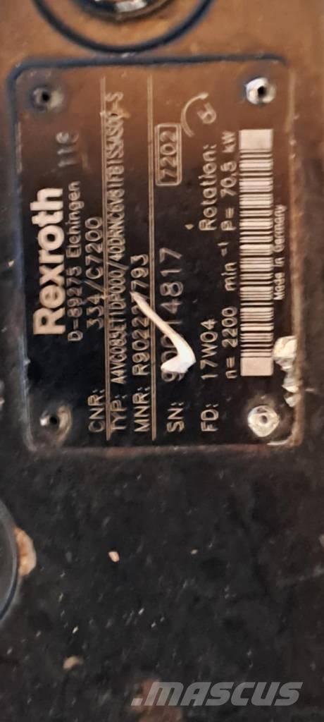 Rexroth A4VC085 Гідравліка