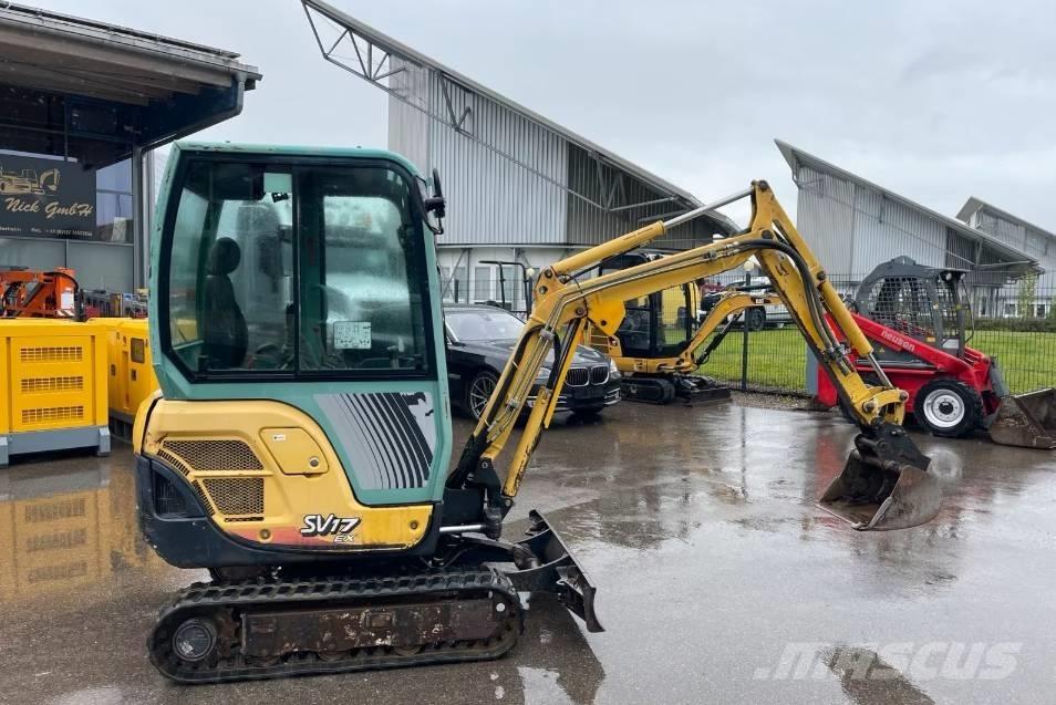 Yanmar SV 17 Міні-екскаватори < 7т