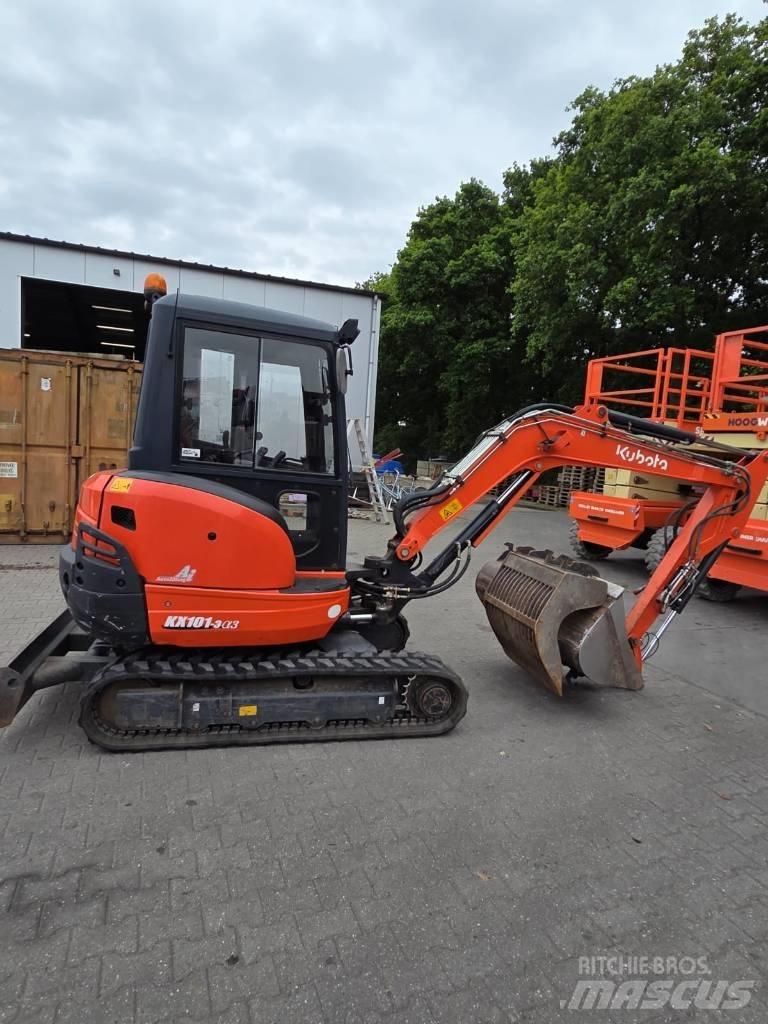 Kubota KX 101-3 A Міні-екскаватори < 7т