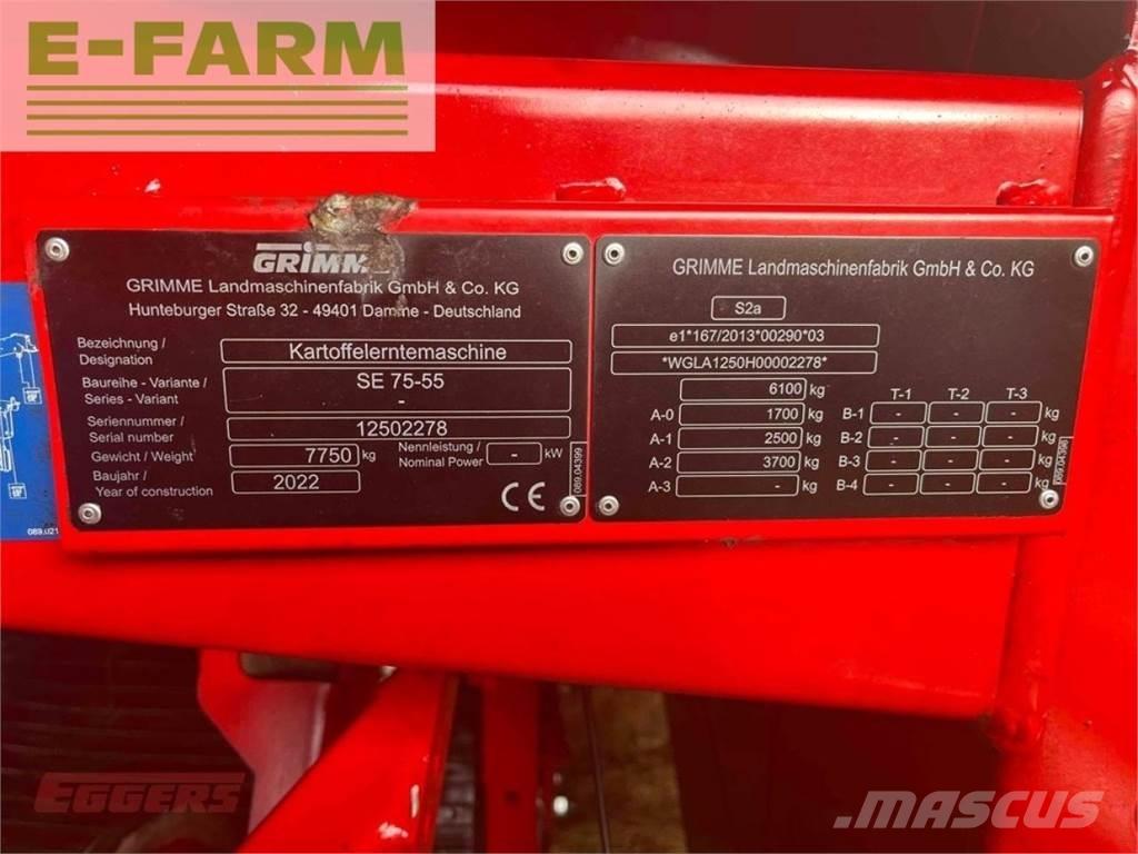 Grimme se 75-55 sb Машини для збирання та переробки картоплі - Інші