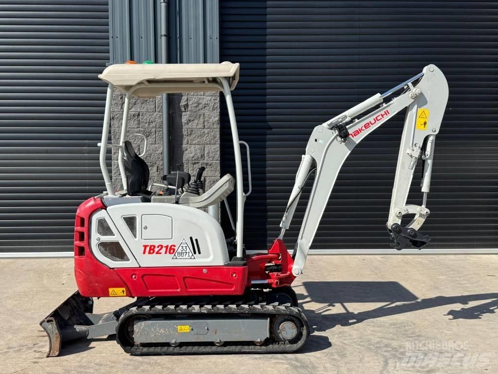 Takeuchi TB 216 Міні-екскаватори < 7т