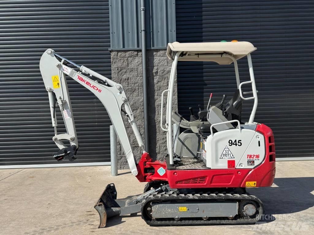 Takeuchi TB 216 Міні-екскаватори < 7т