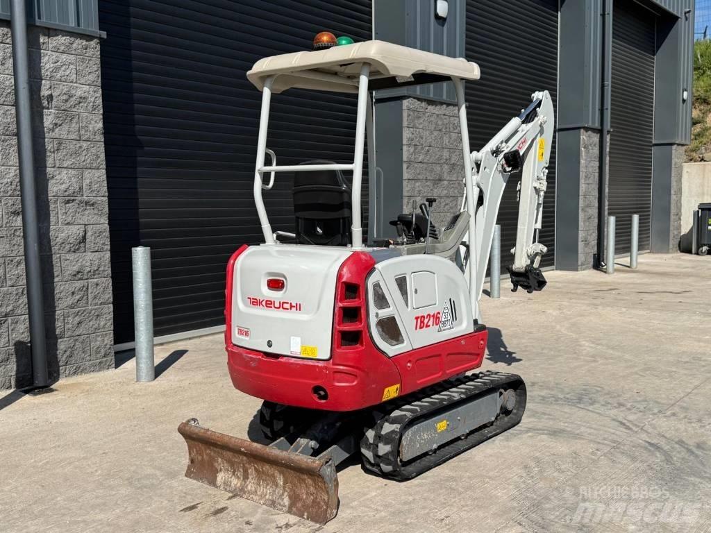 Takeuchi TB 216 Міні-екскаватори < 7т