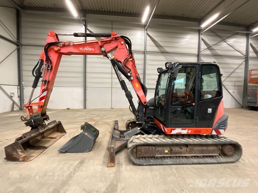 Kubota KX 080-4 Середні екскаватори 7т. - 12т.
