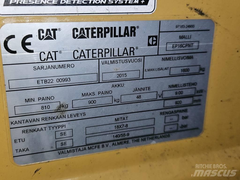 CAT EP16CPNT Електронавантажувачі