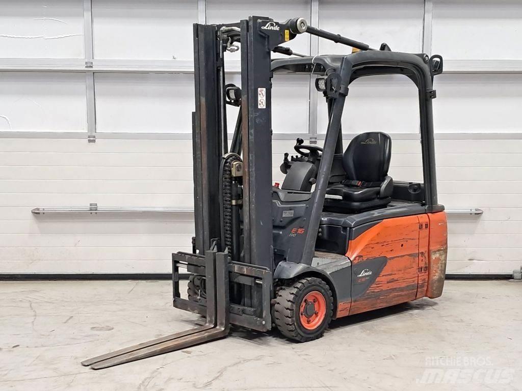 Linde E16L-02 Електронавантажувачі