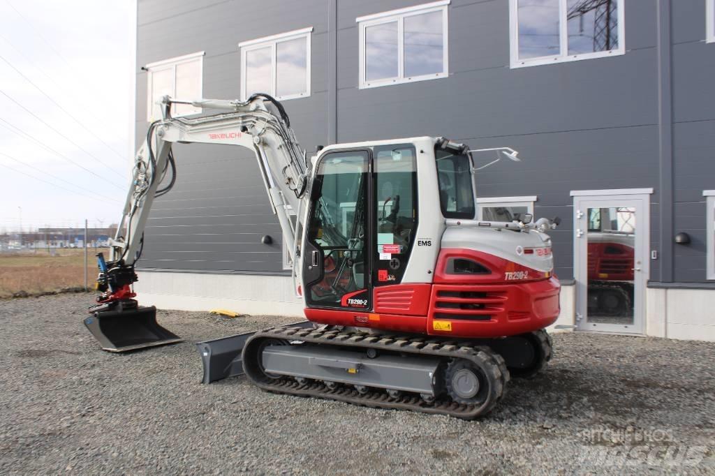 Takeuchi TB290 Середні екскаватори 7т. - 12т.