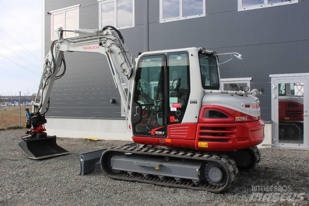Takeuchi TB290 Середні екскаватори 7т. - 12т.