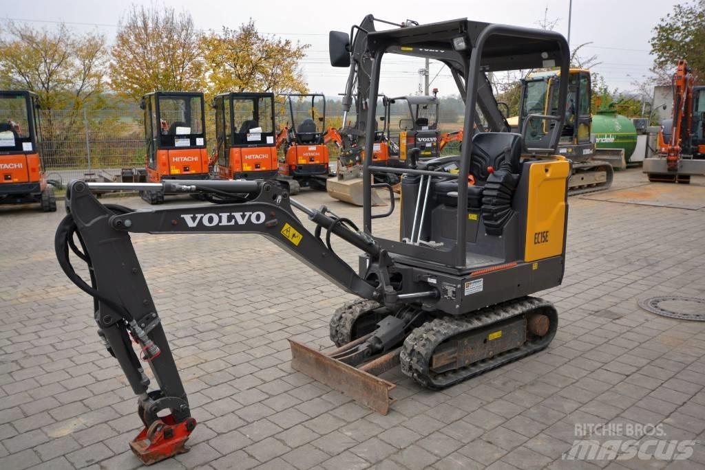 Volvo EC 15 E Міні-екскаватори < 7т