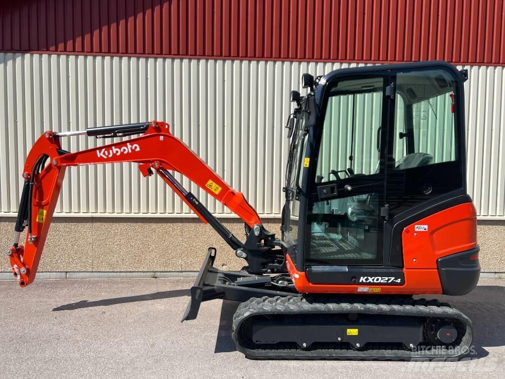 Kubota KX027-4 Міні-екскаватори < 7т
