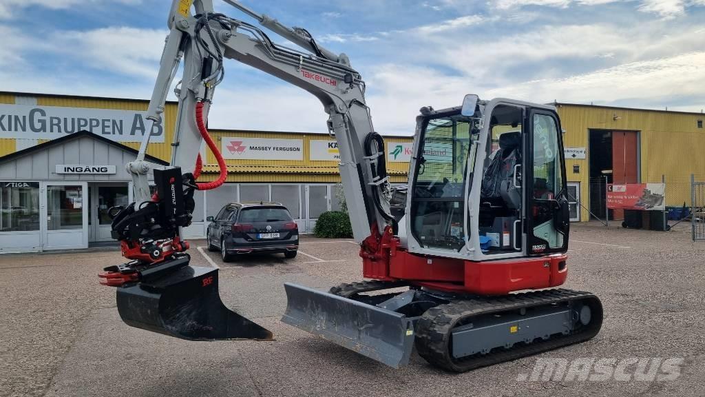 Takeuchi TB 257 FR Міні-екскаватори < 7т