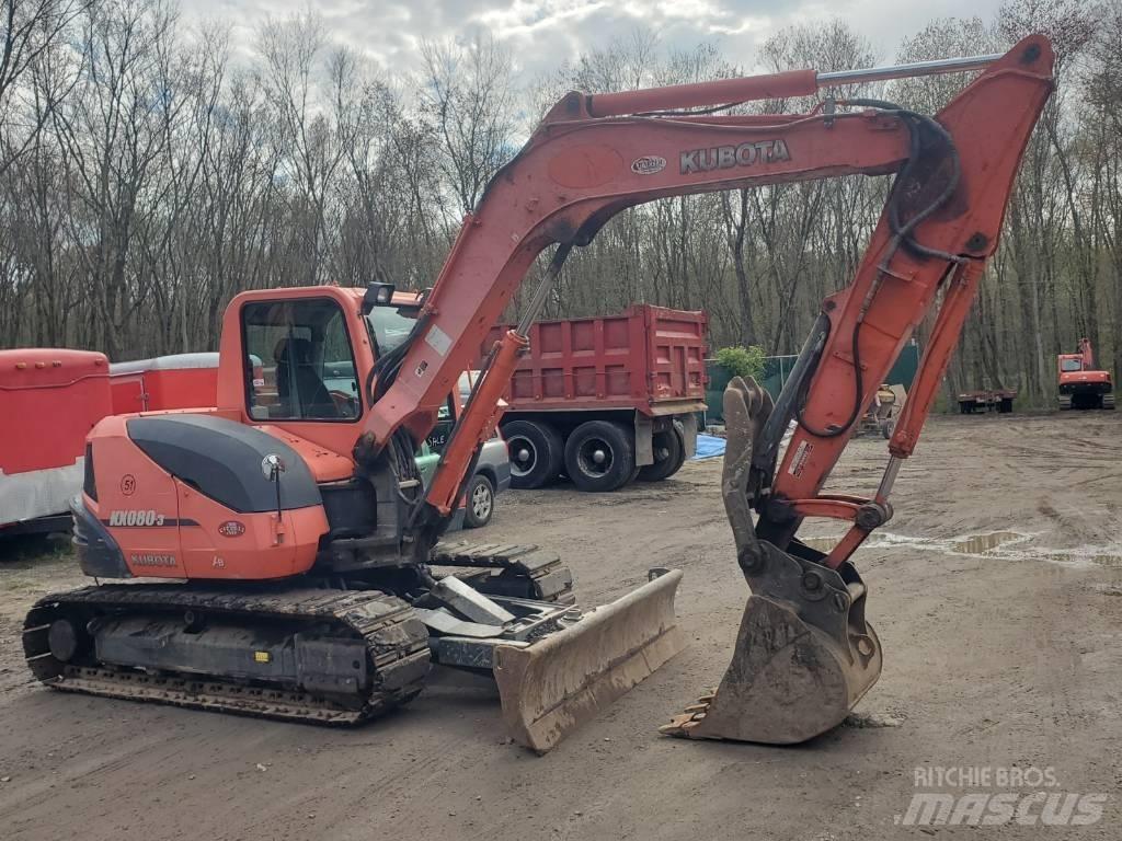 Kubota KX080-3 Гусеничні екскаватори