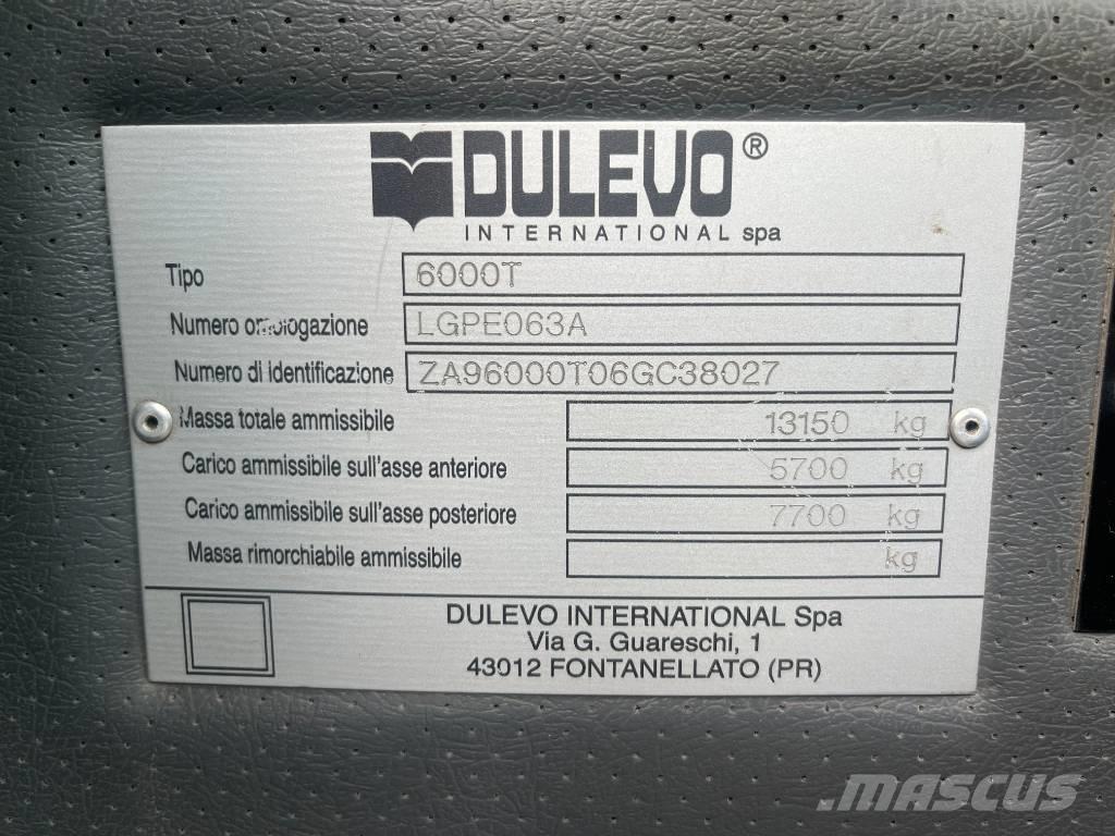 Dulevo 6000 Підмітальні машини