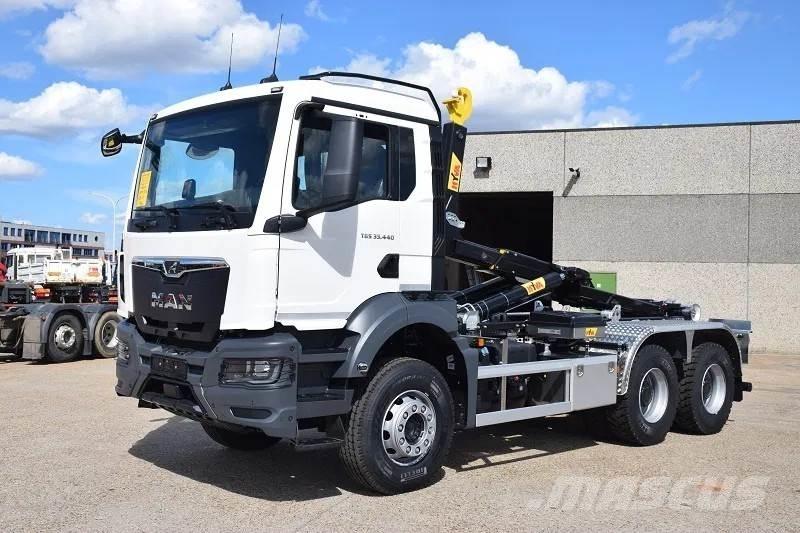 MAN TGS 33.440 Вантажівки з гаковим підйомом