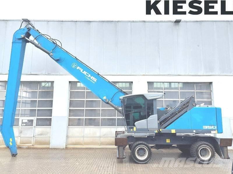 Fuchs MHL 350 F Перевантажувачі металобрухту/промислові навантажувачі