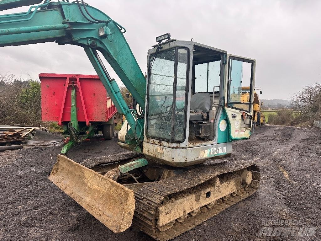 Komatsu PC 75 UU-1 Міні-екскаватори < 7т