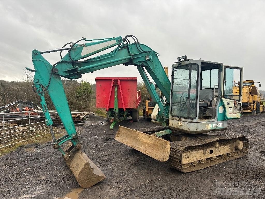 Komatsu PC 75 UU-1 Міні-екскаватори < 7т