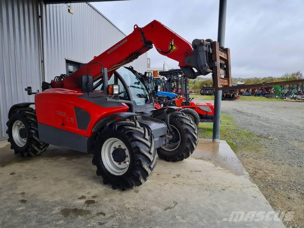 Weidemann T6025 Телескопічні навантажувачі