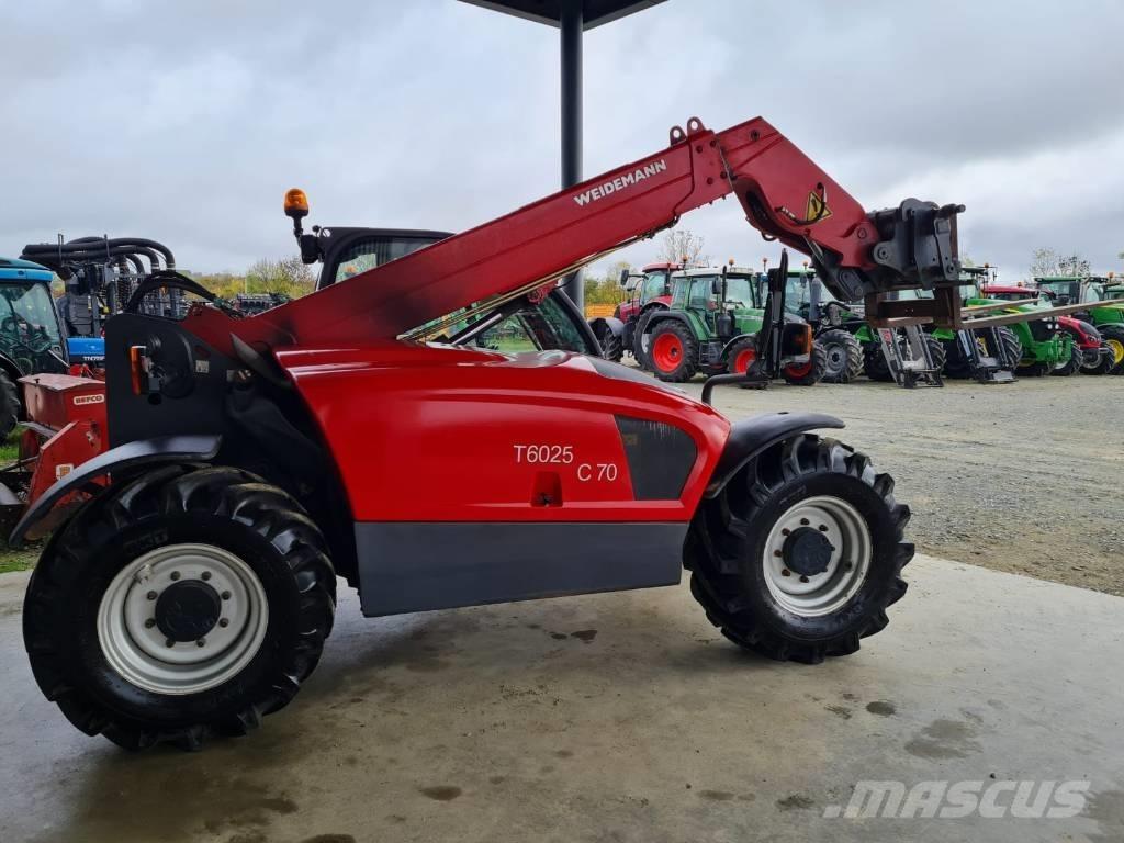 Weidemann T6025 Телескопічні навантажувачі