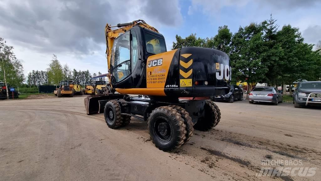 JCB 145W Колісні екскаватори
