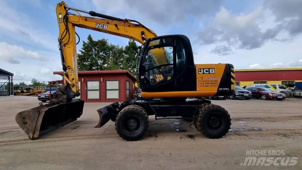 JCB 145W Колісні екскаватори