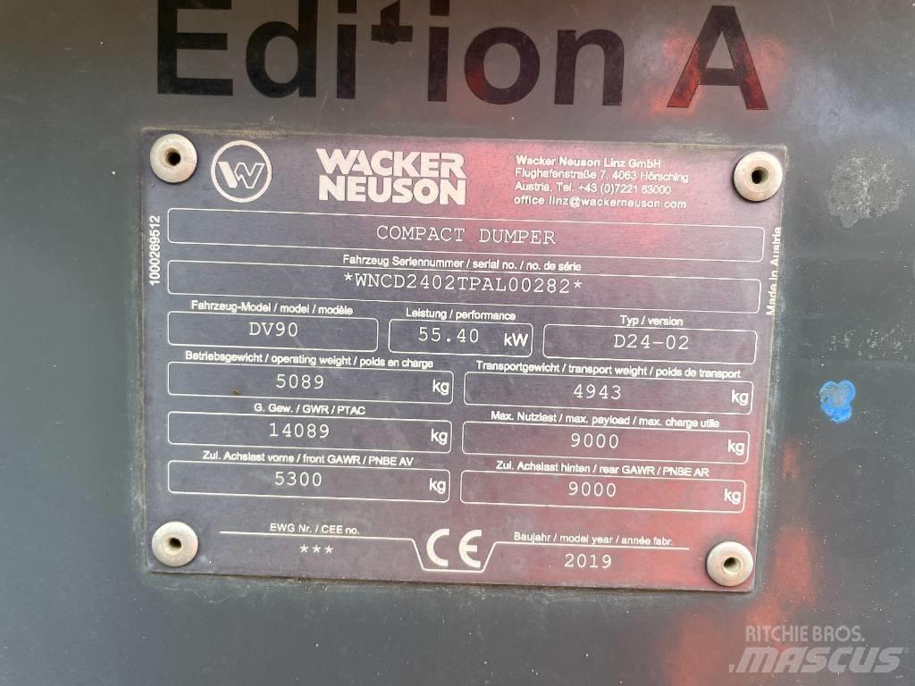 Wacker Neuson DV 90 Міні самоскиди