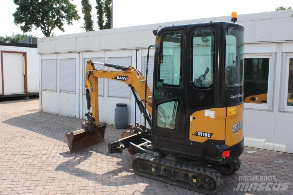 Sany SY 18 C Міні-екскаватори < 7т