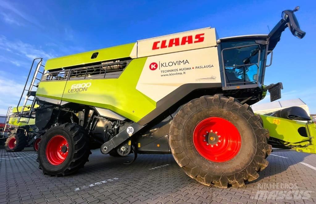 CLAAS Lexion 6800 Зернозбиральні комбайни