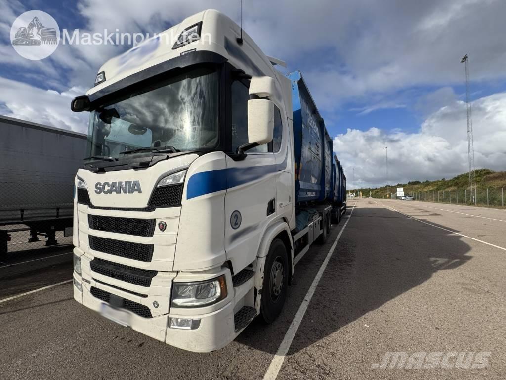 Scania R 580 EKIPAGE Вантажівки з гаковим підйомом