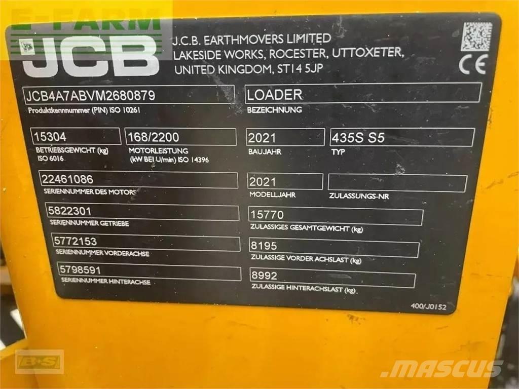 JCB 435s s5 Міні-екскаватори < 7т