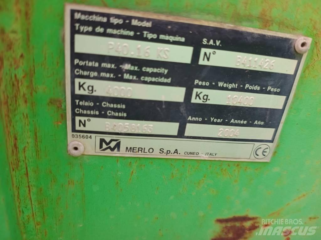 Merlo P 40.16 K S Телескопічні навантажувачі