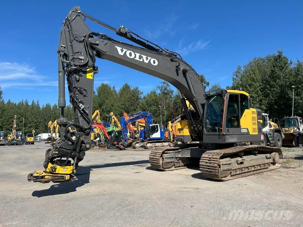 Volvo ECR 355 EL Гусеничні екскаватори