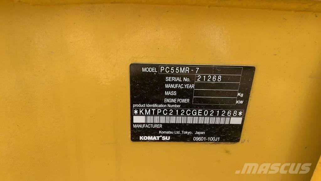 Komatsu PC 55 MR Гусеничні екскаватори