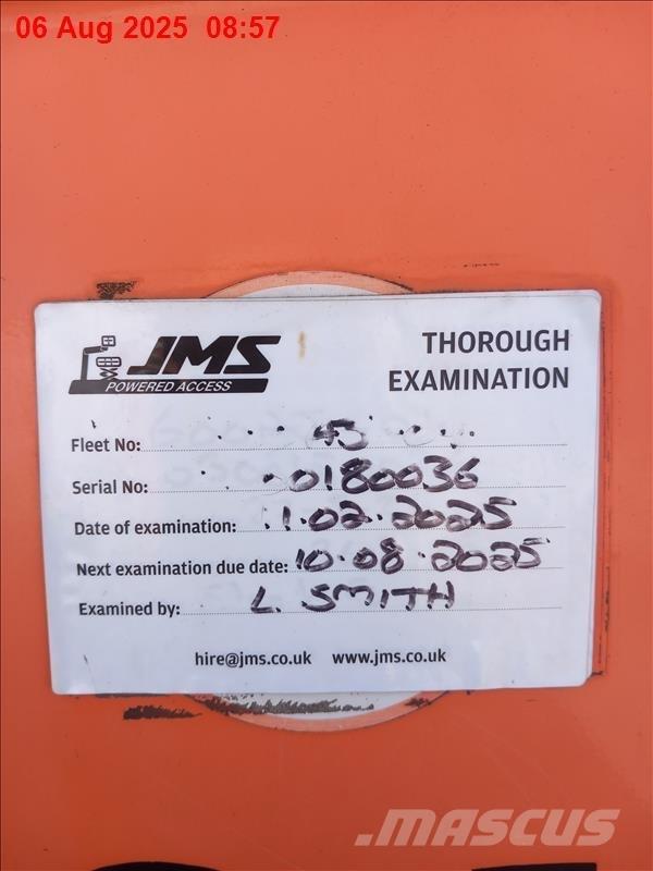 JLG 600 AJ Колінчаті підйомники