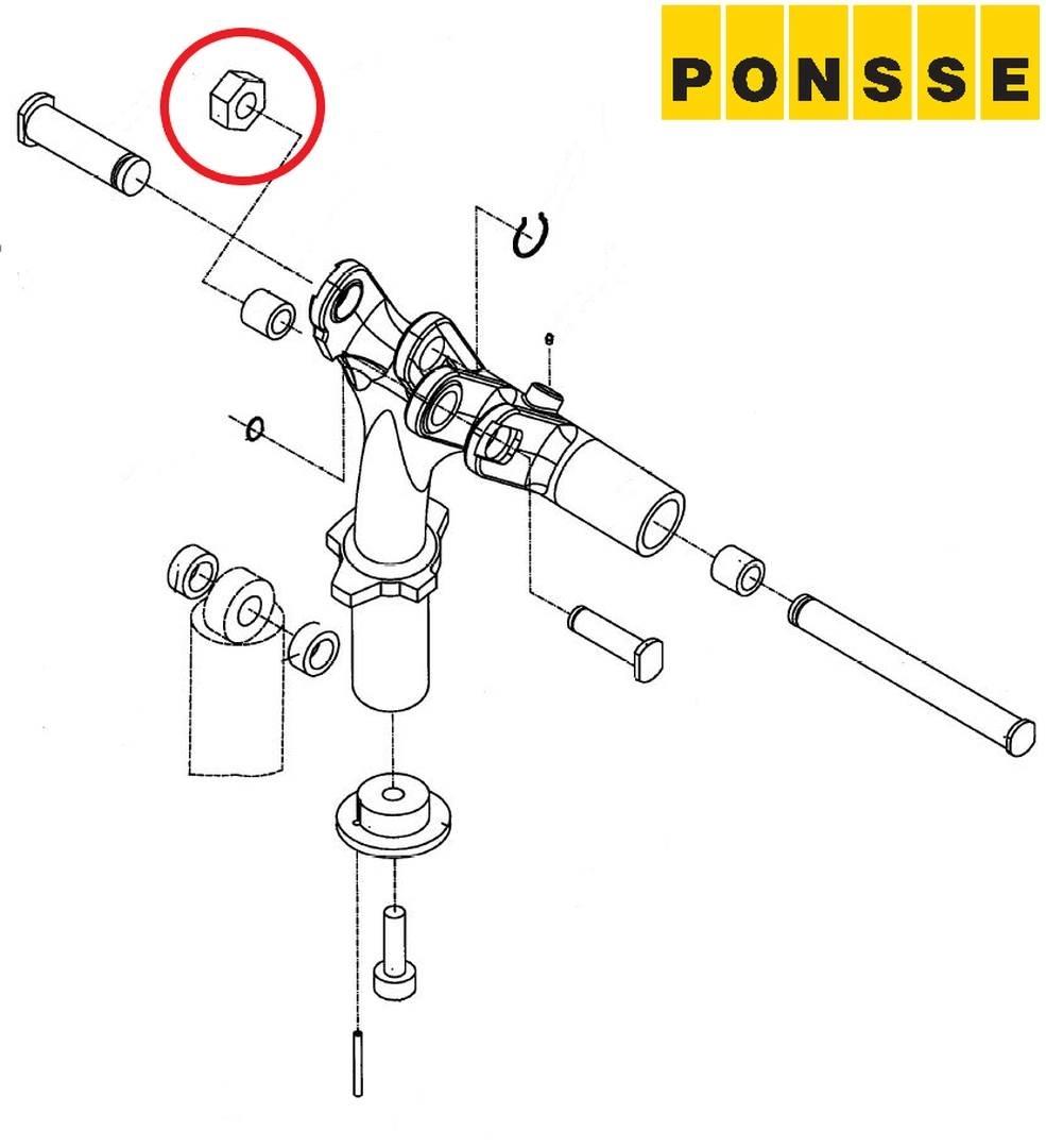 Ponsse 0008888 Шасі