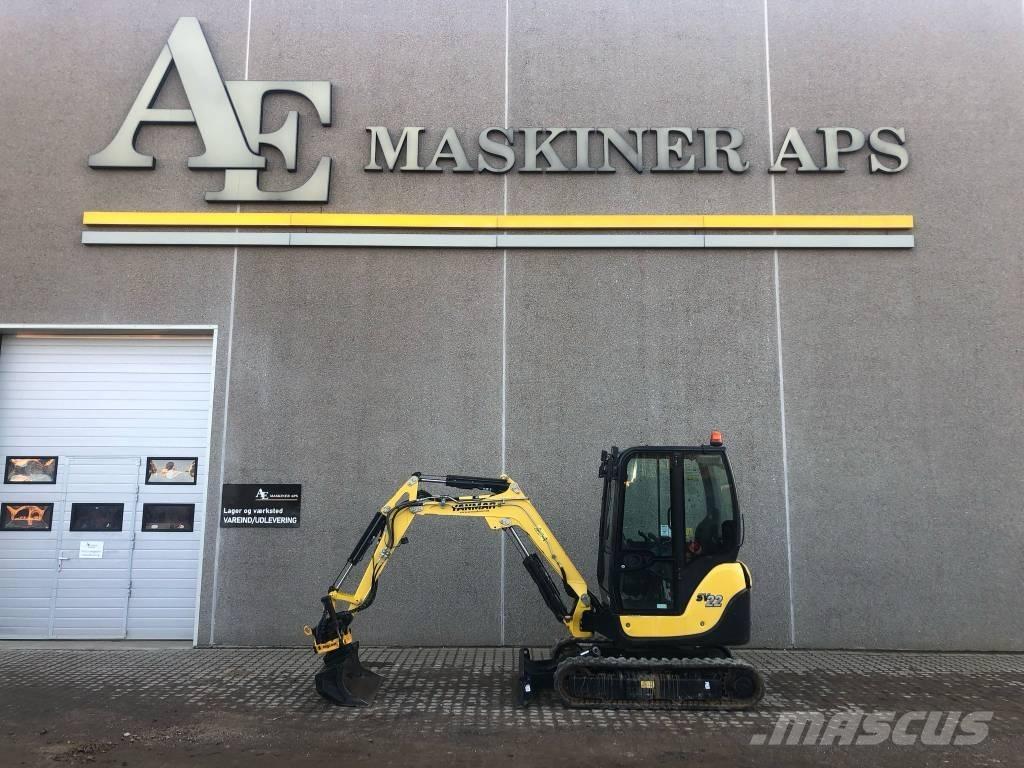 Yanmar SV22 Міні-екскаватори < 7т