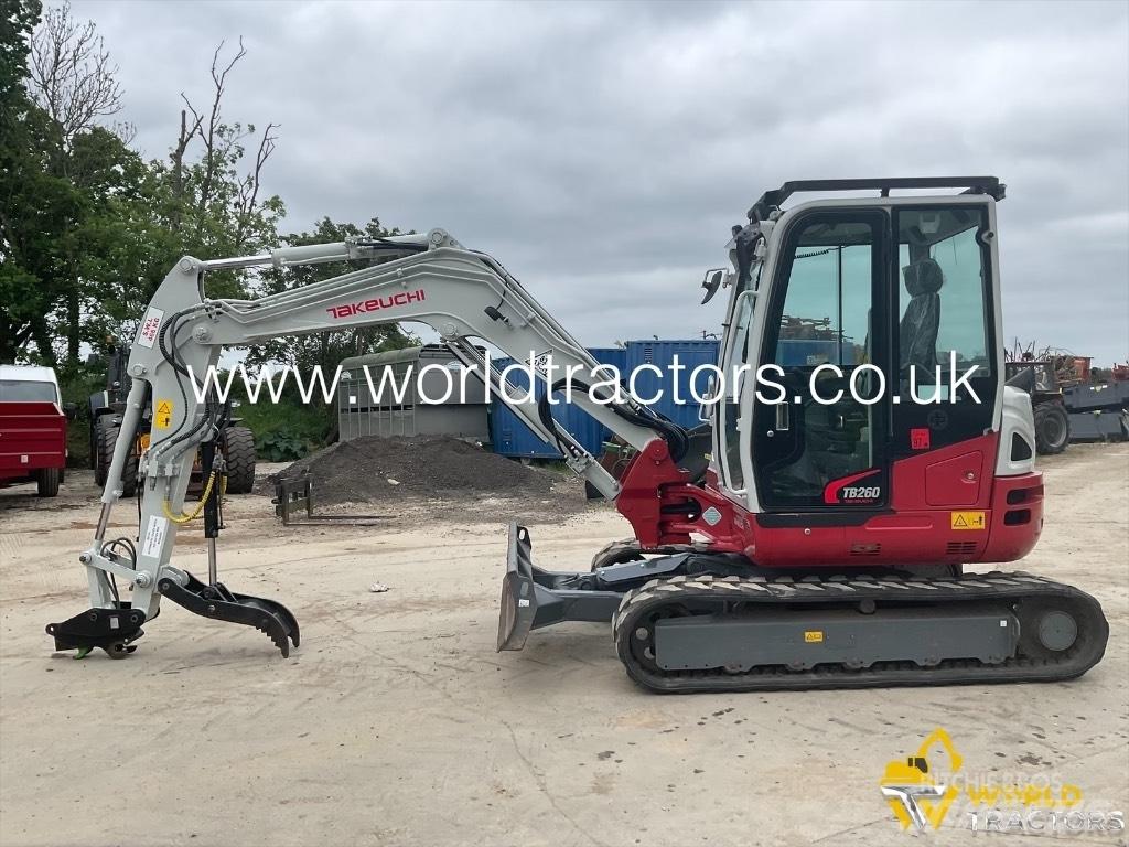 Takeuchi TB 260 Міні-екскаватори < 7т