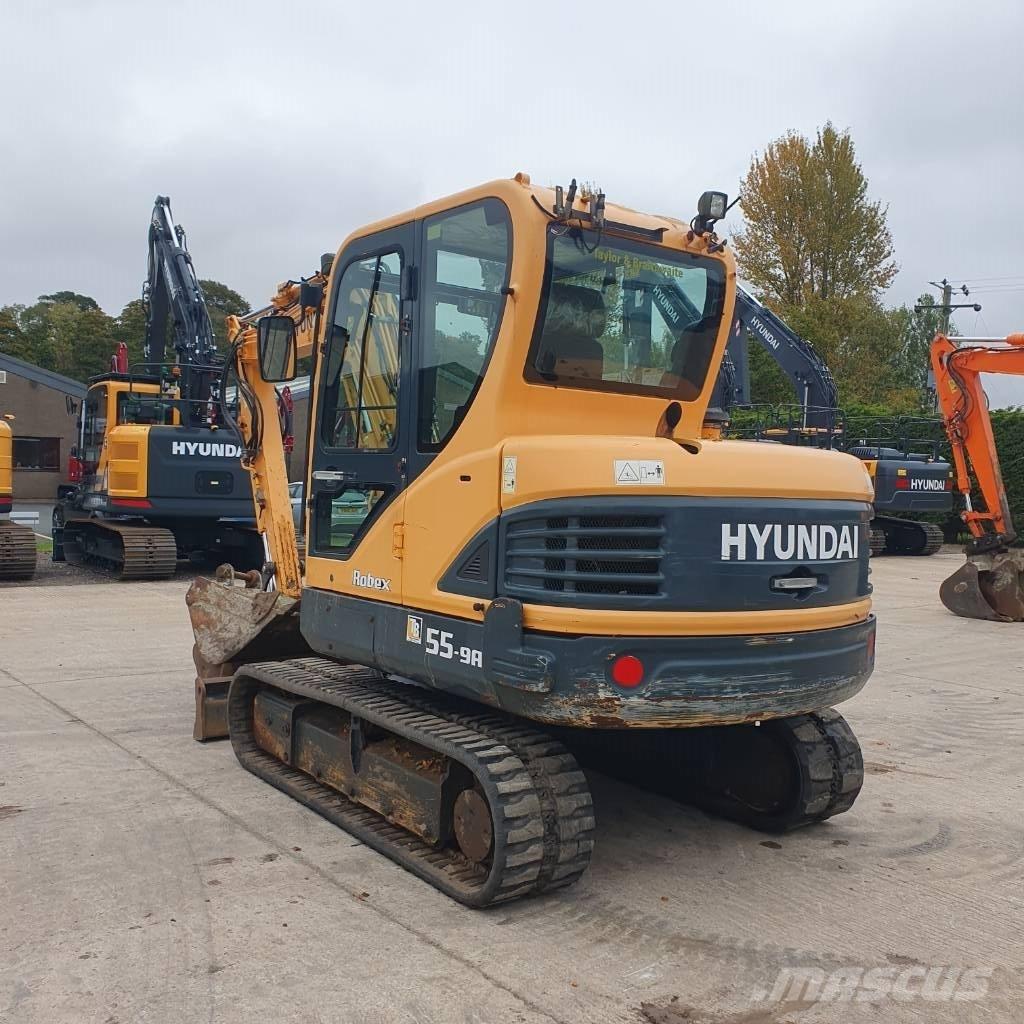 Hyundai R55 Міні-екскаватори < 7т