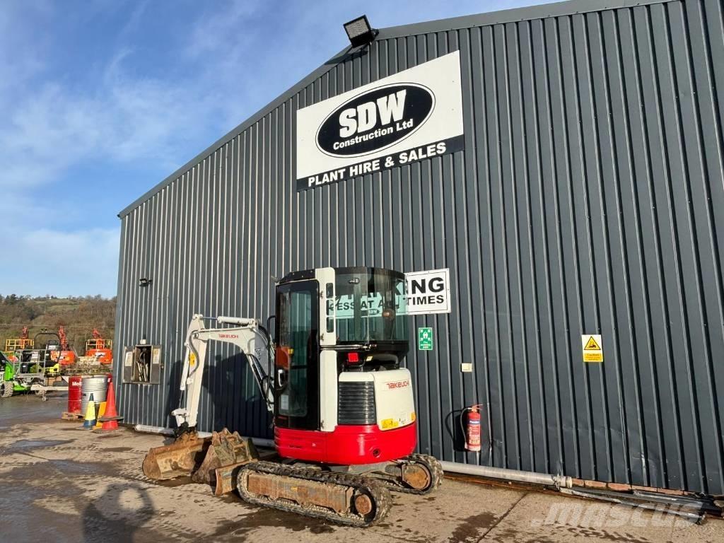 Takeuchi TB 23 R Міні-екскаватори < 7т