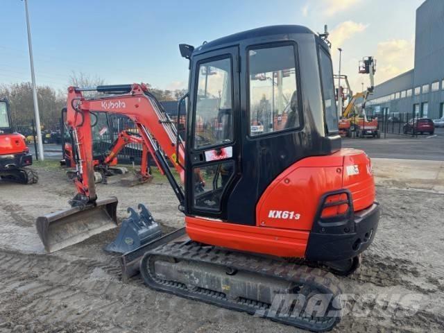 Kubota KX 61-3 Міні-екскаватори < 7т