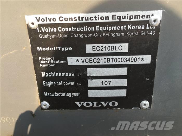 Volvo EC 210 B LC Гусеничні екскаватори