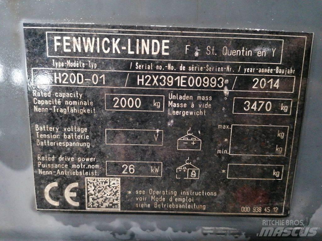 Linde H20D-01 Дизельні навантажувачі