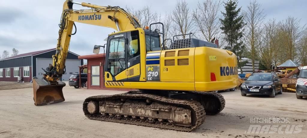 Komatsu PC 210 LC-10 Гусеничні екскаватори