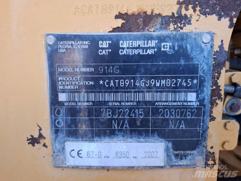 CAT 914 G Фронтальні навантажувачі