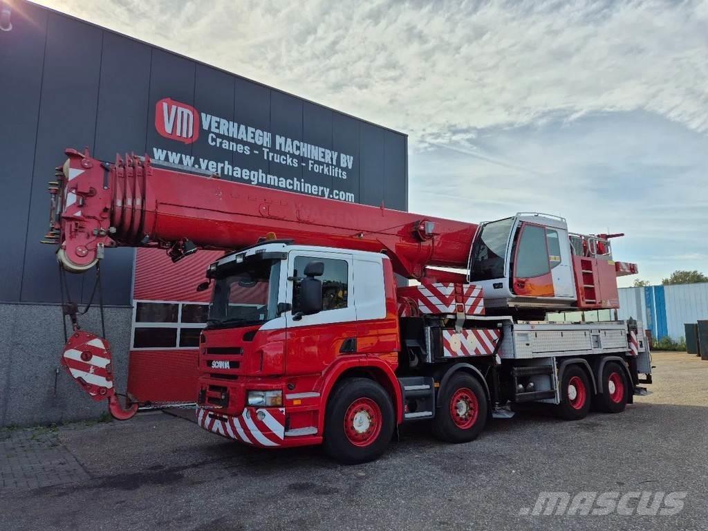 Scania p 380 автокрани