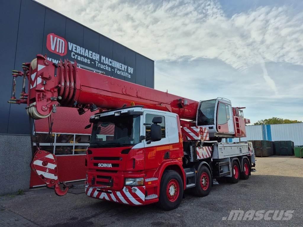 Scania p 380 автокрани