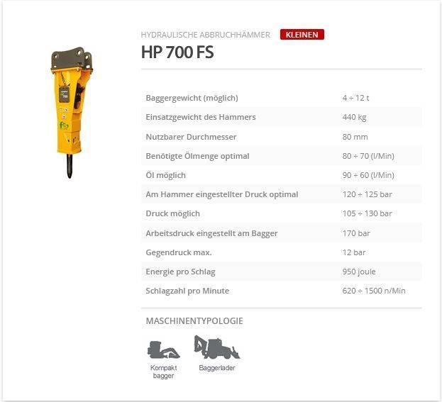 Indeco HP 700 FS Плуги